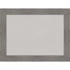 Pinstripe Plank Grey Framed Corkboard, Grey Cork