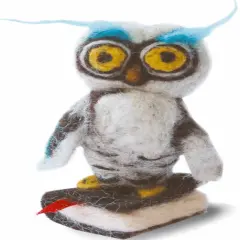 Felting kit Wise owl