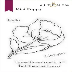 Mini Poppy Stamp Set