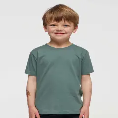 Rabbit Skins&reg; Toddler Fine Crewneck Short Sleeve Jersey Tee - 3321 Basil