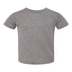 BELLA + CANVAS&reg; Toddler Triblend Tee Crewneck Short Sleeve T-Shirt Grey triblend