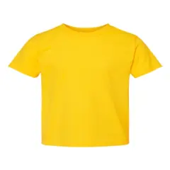 Rabbit Skins&reg; Toddler Cotton Jersey Crew Neck Short Sleeve Tee - 3301T Yellow