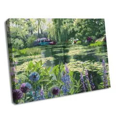 Painting by Numbers kit Monet's garden in Giverny KHO2838