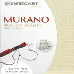 PrecutZweigart Murano 32 count Platinum