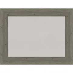 Fencepost Wood Framed Corkboard, Grey Cork