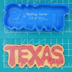 Melting Texas Silicone Freshie Mold