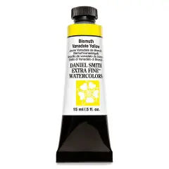 Daniel Smith Extra Fine Watercolor - Bismuth Vandate Yellow, 15 ml Tube