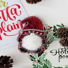Bead Embroidery Decoration Kit- Gnome