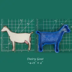 show dairy goat silicone freshie mold