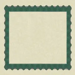 Great Papers! Parchment Certificates with Metallic Border, Green Border, 8.5" x 11", Printer Compatible, 25 Count