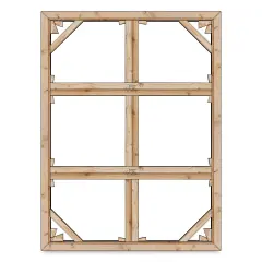 Masterpiece B2 Stretcher Kit with Braces - 54" x 72", With Brace