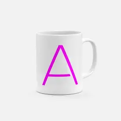 Monogram Letter 11oz Mug XXI