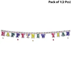 Style Hinged Banner (New Year) | Pivot to Perfection 11 1/2 Feet Banner | Raheev&reg;