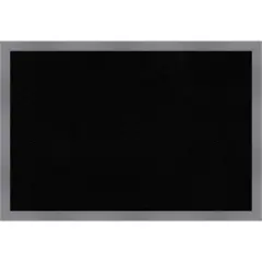 Edwin Wood Framed Corkboard, Black Cork Edwin Grey