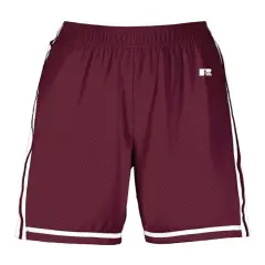Russell Athletic&reg; Women's Legacy Basketball Shorts Maroon/ white