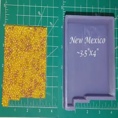 New Mexico - Bumpy Front - Silicone Freshie Mold