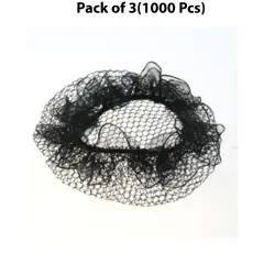 Large Black Hairnet - Like food and healthcare, serving to maintain hygiene standards | RAHEEV&reg;