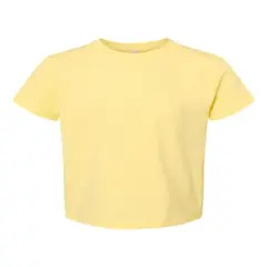 Rabbit Skins&reg; Toddler Cotton Jersey Crew Neck Short Sleeve Tee - 3301T Banana