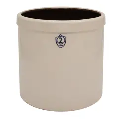 Ohio Stoneware Numbered Pickling and Fermenting Crock 2 Gallon