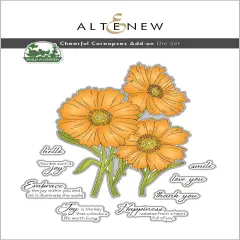 Build-A-Garden: Cheerful Coreopses Add-on Die Set