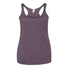 Next Level&reg; Women&rsquo;s Triblend Racerback Tank - 6733 Vintage purple