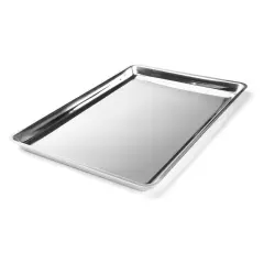 Fox Run Stainless Steel Jelly Roll Pan & Cookie Baking Sheet, 16.25 x 11.25 x 0.75 inches