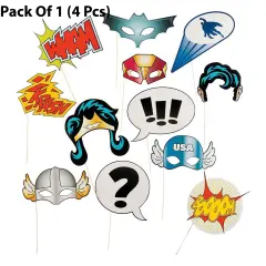 Photo Booth Stick Prop 12 inches to 15 inches long | Best Style with Unique and Trendy Stick Props | RAHEEV&reg;