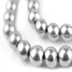 The Bead Chest Round Aluminum Beads (11mm): Tribal Metal Spacers
