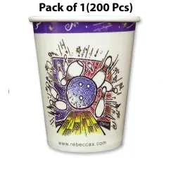 Paper Cups Smash Bowl Party 9 Oz | Ideal for both hot and cold drinks like coffee | Raheev&reg;