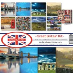 Reminisce Great Britain Collection Kit