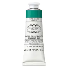 Charbonnel Etching Ink - Viridian, 60 ml