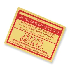 14K Gold Yellow Medium CF Solder