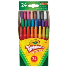 Crayola Twistables Mini Crayons-24/Pkg