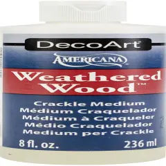 DecoArt Americana Weathered Wood(TM) Crackle Medium-8oz