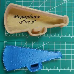 Megaphone Silicone Freshie Mold