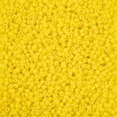 John Bead 8/0 Terra Intensive Matte Czech Glass Seed Beads, 500g Yellow