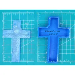 Chosen Cross Silicone Freshie Mold