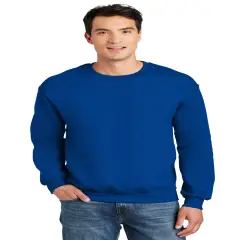 Gildan&reg; DryBlend Crewneck Long Sleeve Sweatshirt Royal