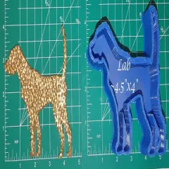 Lab or Hunting Dog Silicone Freshie Mold