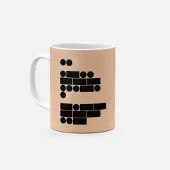 Morse Code I Love You 11 Oz Mug V