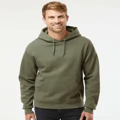 JERZEES&reg; NuBlend Hooded Sweatshirt Military green heath