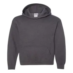 Gildan&reg; Heavy Blend Youth Hooded Sweatshirt Dark heather