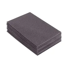 FabricLA Acrylic Felt Sheets for Crafts - Precut 9" X 12" Inches (20 cm X 30 cm) Felt Squares - Use Felt Fabric Craft Sheets for DIY, Costume, and Decoration | Platinum Grey - 8 Pieces
