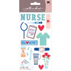Sticko Registered Nurse Stickers