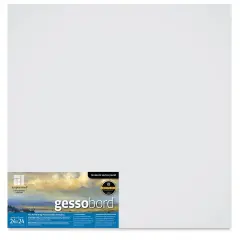 Ampersand Gessobord - 24" x 24", 2" Cradled