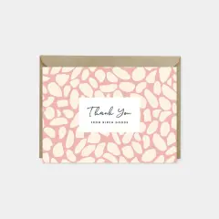 Thank You Card Set, Pebble Shape