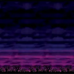 Beistle - Spooky Sky Backdrop - 4' x 30' - 6 Pack