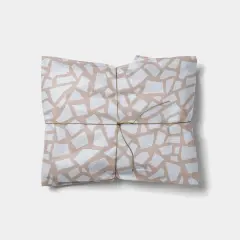 Coffee and Cream Terrazzo Gift Wrap