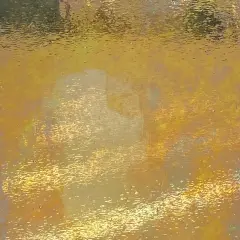 Wissmach COE 96-11LUM Honey Transparent Luminescent Fusible Glass Sheet