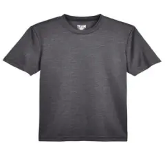 Team&reg; Youth Sonic Heather Performance T-Shirt Dk Grey Heather